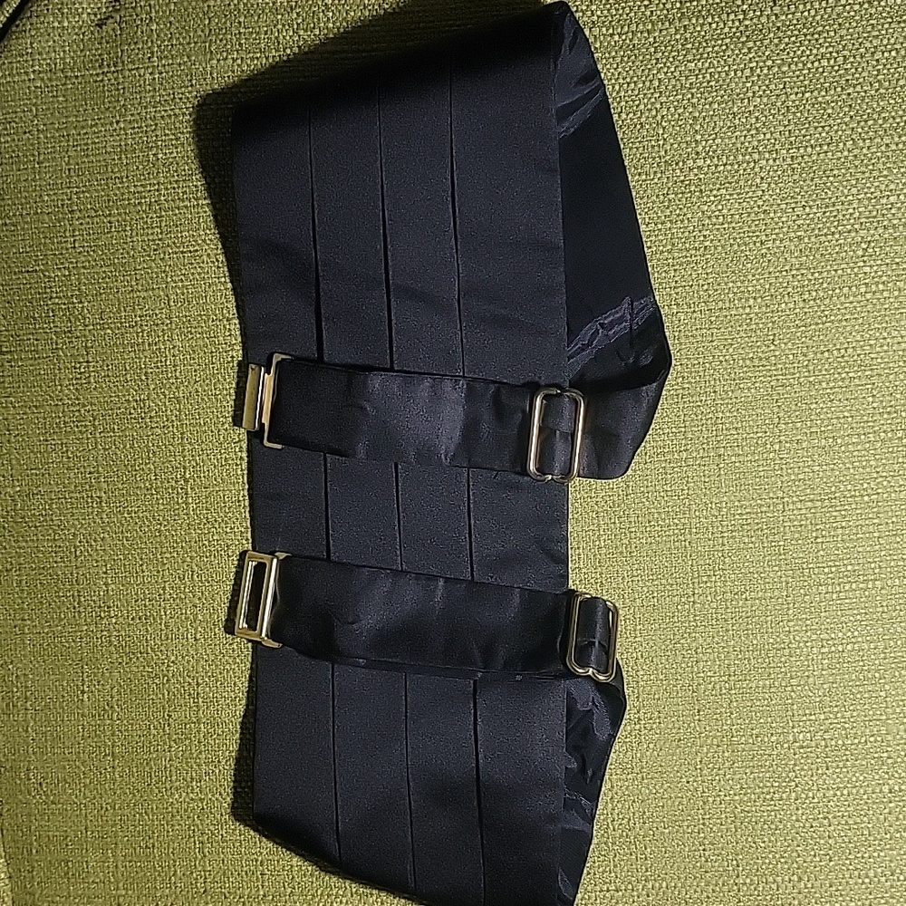 Christian Dior Mens Silk Cummerbund - Picture 2 of 12